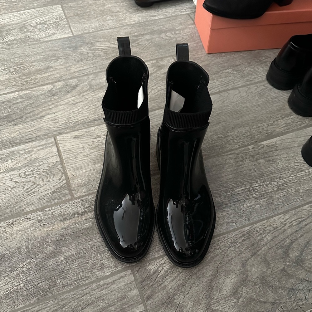 Shiny Rubber Boots